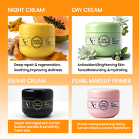 Meilleure Crème de Nuit Éclaircissante pour la Peau de Thaïlande, Crème Visage de Jour Perle, Nourrissante Anti-Taches Foncées au Collagène, Crème de Nuit Éclaircissante