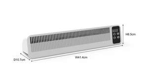 Ventilador de Radiador Recargable ECO para Reino Unido con Base Magnética, Amplificador de Ventilador de Radiador Inteligente, Distribuidor de Calor con Refuerzo Térmico - Product Image 4