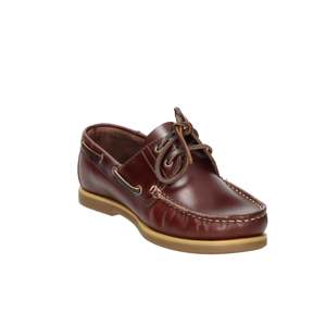 Chaussures bateau pour homme Lumberjack en cuir marron à lacets, taille 40 EU, talon de 1,5 cm - Product Image 4