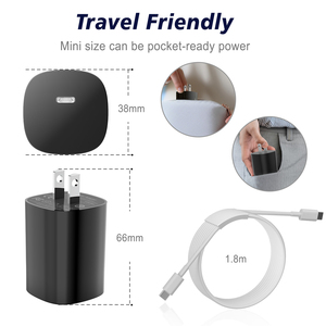 65W phổ Loại-C Bộ Sạc & adapter 5V 9V 12V gan pd3.0 nhanh chóng sạc USB-C điện thoại di động sạc - Product Image 3