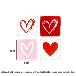 Adornos de Madera para Decoración del Hogar, Bodas, Árbol de Navidad, Tallados en Madera, Pequeños Colgantes, Venta al por Mayor de Fábrica - Product Image 3