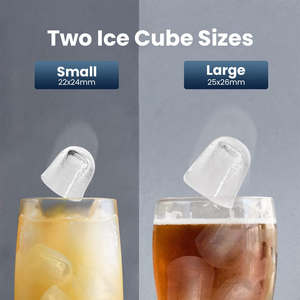 2026 Distributing Ice Basket and Ice Scoop with Handle Portable High-demand Model Customizable Silent Electric Ice Maker - Product Image 3