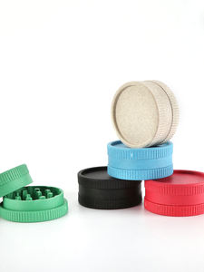 เครื่องบดสมุนไพรพลาสติกย่อยสลายได้แบบใหม่ 2 ชิ้น 55 มม. ขายส่ง เครื่องบดย่อยสลายได้สำหรับยาสูบ - Product Image 5