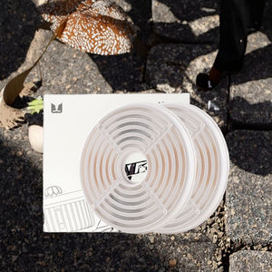 2 Buah Filter Pengganti Air Mancur Hewan Peliharaan Plastik Pola Solid Filtrasi Ganda Bentuk Botol Mangkuk Air Kucing - Product Image 2