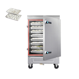<b>Electric</b> Food <b>Steamer</b> with Stainless Steel Steam Industrial Rice <b>Steamer</b> Cooker Heavy Duty Rice <b>Steamer</b> burner Cart - Product Image 3