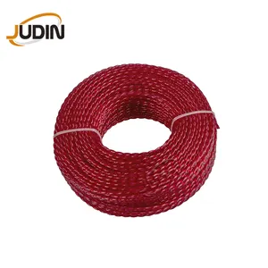 Farm Machinery agriculture tools Round shape 2.4 mm 15 m Card Head grass cutter nylon trimmer line