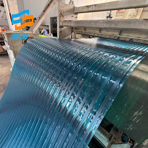 Tôle ondulée en polycarbonate moderne, protection UV, durable, écologique pour <span class=keywords><strong>bardage</strong></span>/vitrage/panneau solaire/<span class=keywords><strong>toit</strong></span>/serre (5 ans et plus) - Product Image 5