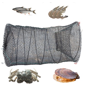 Redes de jaula para peces 60*100cm Caja de cultivo de cangrejo de barro de jaula de peces importada individual envuelta en plástico - Product Image 5