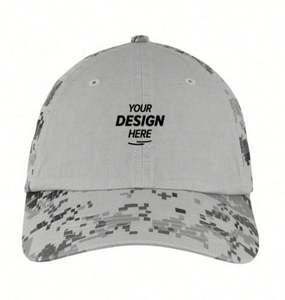 Gorra de Béisbol de 6 Paneles, Estilo Diseñador, Nueva, Algodón, Camuflaje, Unisex, Hebilla Dorada/Cobre Personalizada, Venta al Por Mayor - Product Image 2