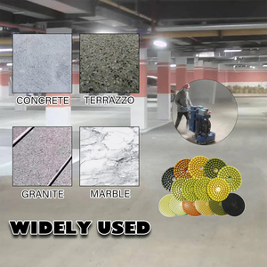 Low <strong>Price</strong> 4 Inch Wet Use Sharp <strong>Diamond</strong> <strong>Polishing</strong> Pads Concrete <strong>Polish</strong> Pad for Concrete Floor Grinding