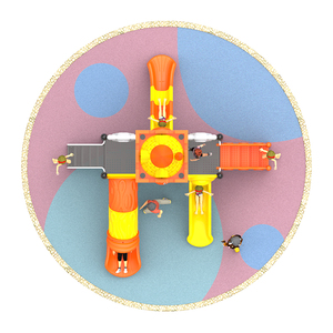 Phong cách hiện đại trẻ em trẻ em trò chơi ngoài trời thiết bị sân chơi nhựa, sân chơi trẻ em ngoài trời cho mẫu giáo - Product Image 2