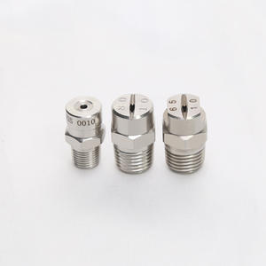 1/8 ugello del ventilatore piatto in acciaio inossidabile "1/4" NPT o BSPT - Product Image 4