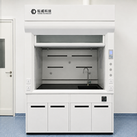 Hotte de laboratoire moderne résistante aux produits chimiques pour écoles, hôpitaux et ateliers 1200 x 1500 x 1800 mm Yunwei