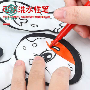 HS çocuk şişme oyuncaklar kiti DIY el yapımı sanat boyama dinozor beraberlik balonlar tedarikçisi satılık - Product Image 5