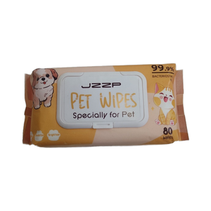 JZZP Toallitas húmedas para el cuidado de mascotas a base de plantas pequeñas, toallitas húmedas de papel no tejido con logotipo personalizado, toallitas grandes y suaves para mascotas con logotipo doméstico, venta al por mayor - Product Image 1