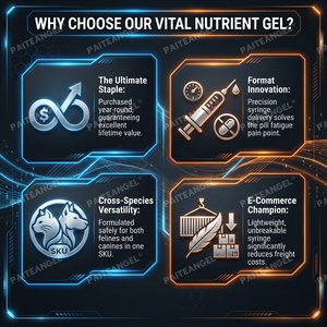 Gel Multivitaminico OEM <span class=keywords><strong>per</strong></span> Animali Domestici, Integratore Nutrizionale Quotidiano in <span class=keywords><strong>Pasta</strong></span> <span class=keywords><strong>per</strong></span> <span class=keywords><strong>Gatti</strong></span> e Cani, Supporto <span class=keywords><strong>per</strong></span> Vitalità e Sistema Immunitario, in Siringa - Product Image 5