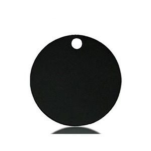 Llaveros de Acero Inoxidable en Blanco, Formas de Corazón y Placa de Identificación para Perros, Opciones de Grabado Láser en Dorado, Negro, Plateado y Multicolor - Product Image 4