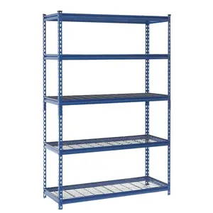 Zware 36 Brede 24 Diepe Klinknagelvergrendelingssysteem Overspanning Boltless Planken Rak Metalen Plank Opbergrek Etagere