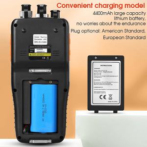 เครื่องทดสอบไฟเบอร์ออปติก AUA28U/AUA28A OTDR 60 กม. 1550 นาโนเมตร แบบหน้าจอสัมผัส พร้อม OPM VFL OLS ในตัว - Product Image 4