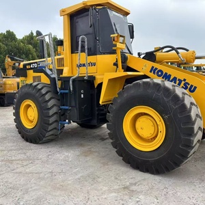 Cargadora de Ruedas Komatsu WA470 de Alta Calidad a Bajo Precio, 22 Toneladas, Usada, Komatsu WA380, WA470, WA470-3, WA470-6, Cargadora de Segunda Mano - Product Image 6