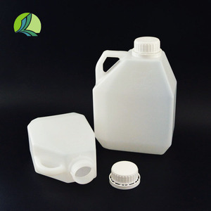 Produttore 500ml 1000ml bianco marrone nero HDPE quadrato in plastica tanica contenitore portatile per secchio con coperchio a vite con tappo a vite - Product Image 2