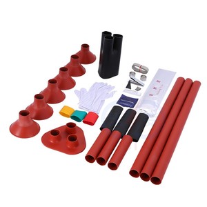 15KV yüksek sıcaklıklar için yalıtım kolu kalınlaşmış ısı tel koruyucu PE malzeme küçültmek ROHS sertifikalı - Product Image 6