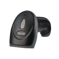 Escáner de Códigos de Barras 2D de Alta Calidad, Lector de Códigos de Barras Manual con Cable USB para Comercios y Supermercados