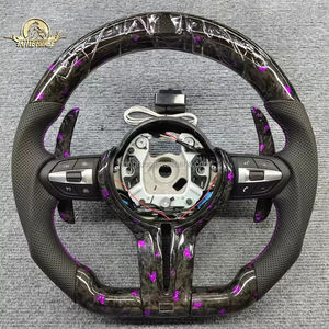 Volante de Fibra de Carbono Forjado Personalizado con Pantalla LED de Velocidad para <span class=keywords><strong>BMW</strong></span> Serie 1, Serie 2, X3, X4, X6, X71, F10, F31, F20, E92 - Product Image 4