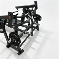 Équipement de musculation professionnel pour la musculation pectorale, banc de musculation horizontal isolaire à charge par disques pour salle de sport