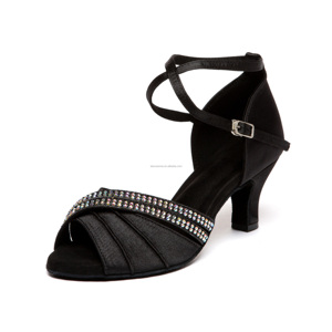 Chaussures <span class=keywords><strong>de</strong></span> <span class=keywords><strong>danse</strong></span> latine professionnelles LUOQIAO pour femmes, en daim blanc, conformes aux normes nationales, pour enseignantes, Cha-cha, Social L662, authentiques - Product Image 6