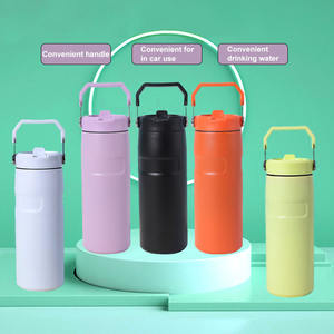 2025 New Stainless Steel Insulated Water Bottle <b>Large</b> Capacity Car Vacuum Tumbler Portable Carry Handle Sports Water Bottle - Product Image 4