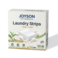 Cartons pliables écologiques personnalisés avec gaufrage et revêtement UV pour l'emballage des bandes de lessive