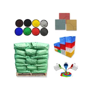 Wholesale iron oxide pigments Red/Yellow/Green/Blue/Black/Purple Fe2O3 and Fe3O4 for industrial productions