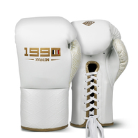 Gants de Boxe à Lacets Wolon de Haute Qualité OEM ODM, Personnalisables en Usine, 10oz 12oz, Guantes de Boxeo