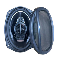 Altavoces Coaxiales para Automóvil de 6x9 Pulgadas, Altavoces de Audio para Automóvil, 750 W de Potencia Máxima, Rango Medio Rico, Compatibles con la Mayoría de los Automóviles y SUV, Universales
