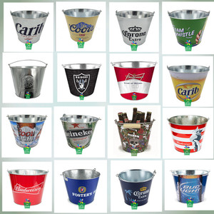 Hielera Metálica para Cerveza Carib de 5 Litros, Popular, y Tina Metálica de Alta Calidad para Bebidas en Fiestas, para Congelador, 6 Botellas - Product Image 6