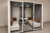Cabine insonorisée pour dormir, cabine acoustique pour la maison, le bureau, l'aéroport, l'hôtel, réduction du bruit de 30 dB, cabine d'intimité