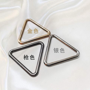 Hebillas Triangulares Metálicas BDRAY de 16mm, 20mm y 27mm, Accesorios de Aleación para Bolsos, Anillos Duraderos de Estilo Clásico para Bolsos y Sombreros - Product Image 2