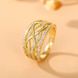 <b>Rings</b> Wholesale <b>Cross</b> Border Multi Flexible Payment Terms RoHS Certified Steel Hollow Link Weight - Product Image 3