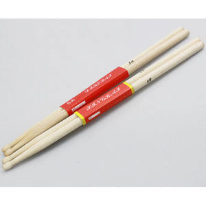 China hecho a mano precio barato logotipo personalizado práctica 5A 7A 5B <span class=keywords><strong>baquetas</strong></span> de arce para principiantes - Product Image 5