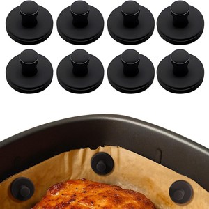 Air Fryer Silicone Liner Square 3.1-4.0L Non-Stick <b>PTFE</b> Fast Cooking Waterproof Rustproof Magnets - Product Image 4