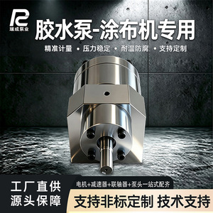 Pompe à engrenages Ruicheng JYB en acier inoxydable, horizontale, 50m, pour machines de revêtement - Product Image 3