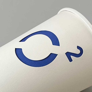 Gobelet en papier pour café et thé Sunshine à paroi simple, en matériau écologique, avec impression de logo personnalisée, 4oz 8oz 12oz, pour le bureau - Product Image 2