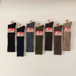 Men's <b>Wool</b> Calf Socks Thickened Fleece Lined Winter Warm High Top Long Socks - Product Image 4