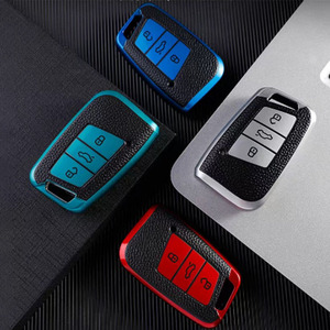 Funda Protectora de TPU para Llave de Coche, Diseño Nuevo, para VW Volkswagen Golf 7 MK7 Tiguan MK2, para Seat Ateca <span class=keywords><strong>Leon</strong></span> <span class=keywords><strong>FR</strong></span> 2 Ibiza, Accesorio para Auto - Product Image 1