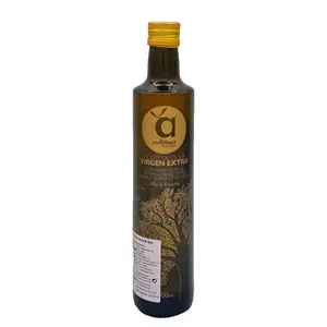 D.O.P. Flor de espasang huile d'olive Extra vierge espagnole de haute qualité pour l'habillage bouteille en verre de 500 ml