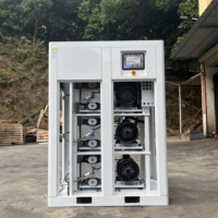 Compresor de Aire Scroll sin Aceite Airking de 11KW, 15HP, Refrigerado por Aire, Estacionario, Bajo Ruido, Uso Médico, Motor PLC, Bomba con Rodamientos, Control LCD