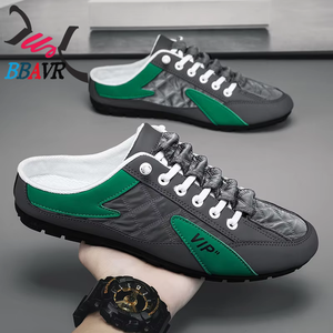 2025 Summer Men's Slip-On Casual Shoes Breathable Mesh for <b>Gym</b> & Walking - Product Image 4