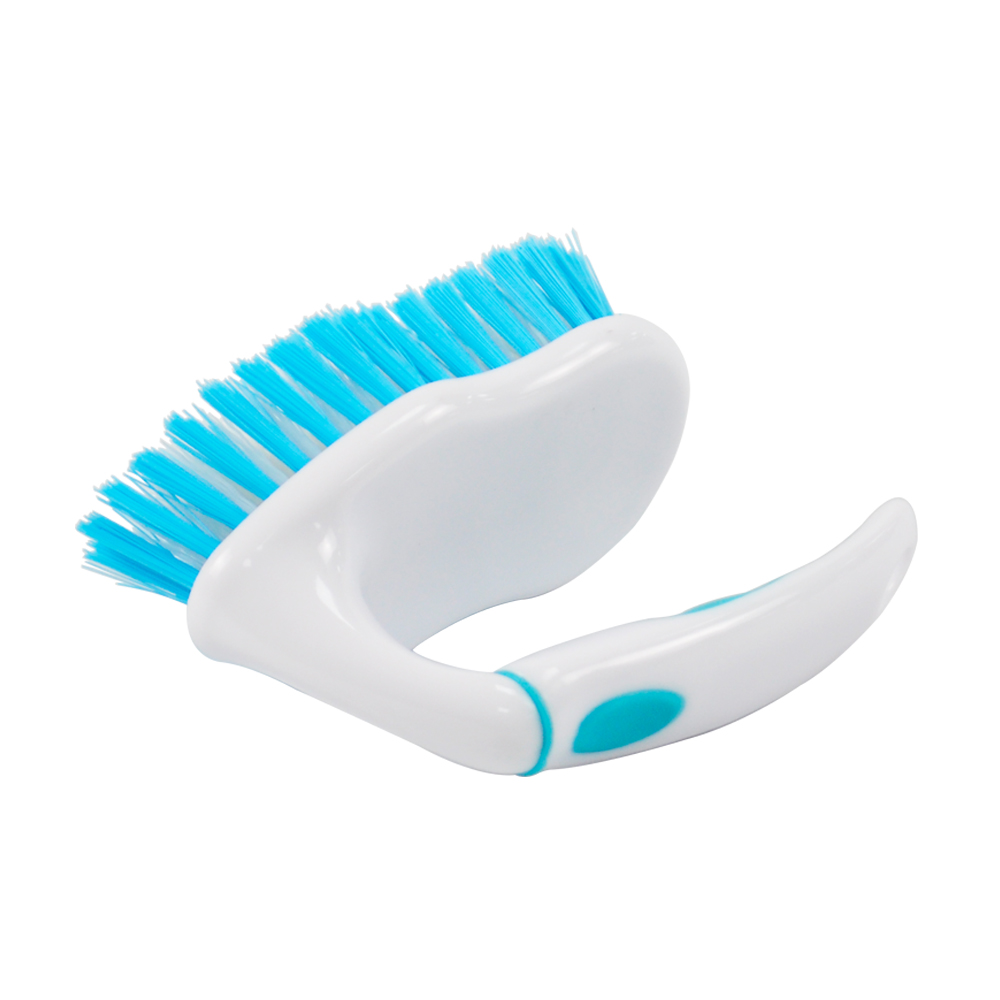 Fashion Design Iron Shape Household Clothes Washing Cleaning Floor Scrub Brush