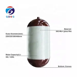 China Distributor Sale Type II 200bar High Pressure 120L Cylinder CNG